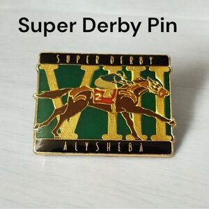 Super Derby VII Louisiana downs Enamel Pin